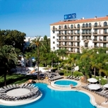 In this new hotel, excellence, innovation and
					personalized service will delight you with an unforgettable experience.
					Its excellent location, close to Marbella´s conference center, at hardly
					500m from the Old Town and only 200m from the beach, gives guests the chance
					to enjoy the great variety of amenities on offer in Marbella and all the
					surrounding area. You are sure to enjoy your stay here in sunny Marbella,
					with average temperatures between 21º C and 32ºC all year round.